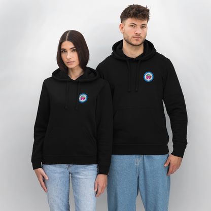 Stanley/Stella Unisex Bio-Hoodie DRUMMER - Schwarz