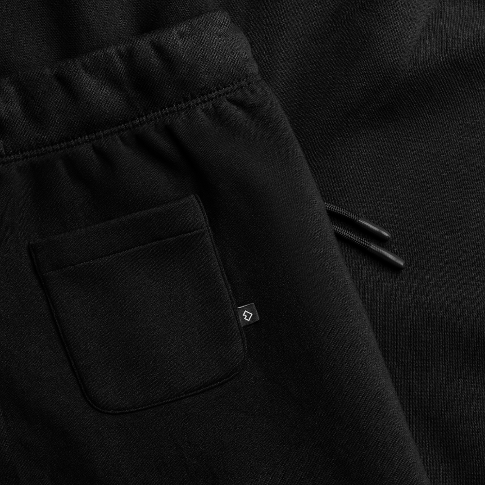 Frauen Premium Organic Sweatshorts - Schwarz