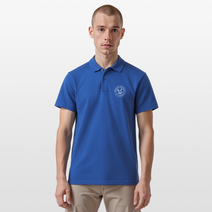 Männer Poloshirt - Royalblau