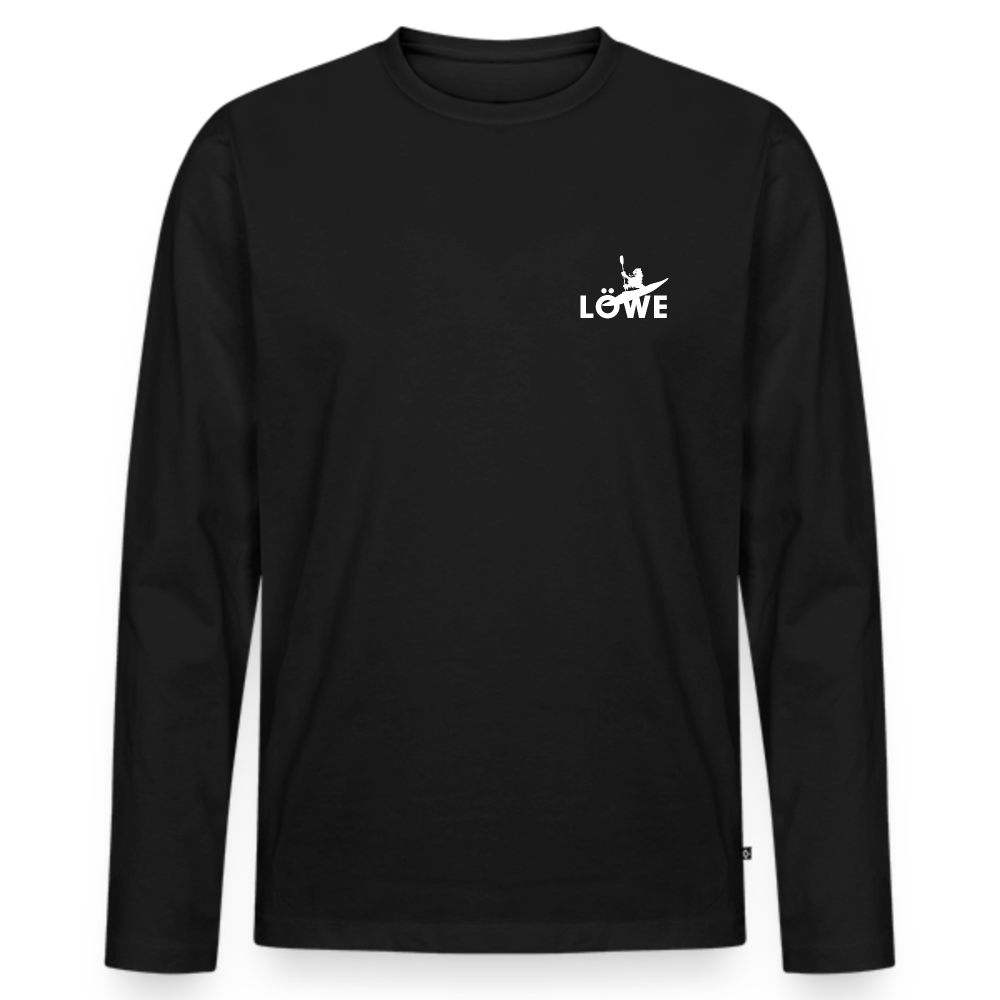 Langarmshirt Kajak, verschiedene Farben NEU - Schwarz