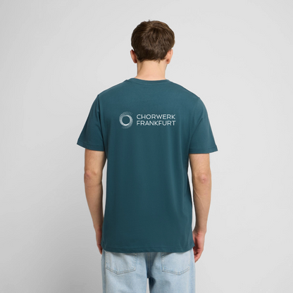 RELAXED FIT Unisex Organic T-Shirt - Dunkles Petrol