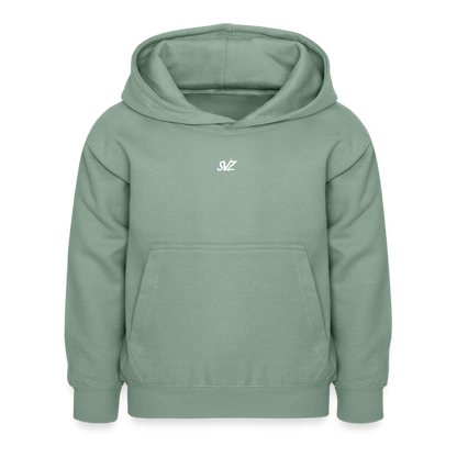 Kinder Hoodie - Graugrün