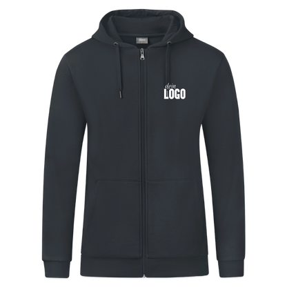 JAKO Männer Kapuzenjacke Organic - Anthrazit