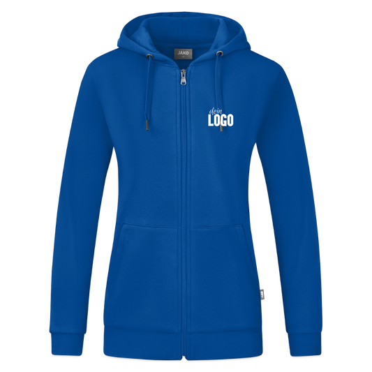 JAKO Frauen Kapuzenjacke Organic - Blau