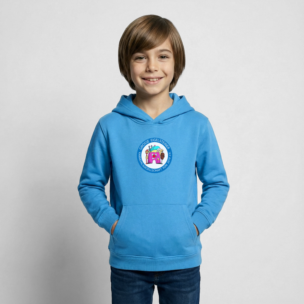 Kinder Hoodie - Meeresblau