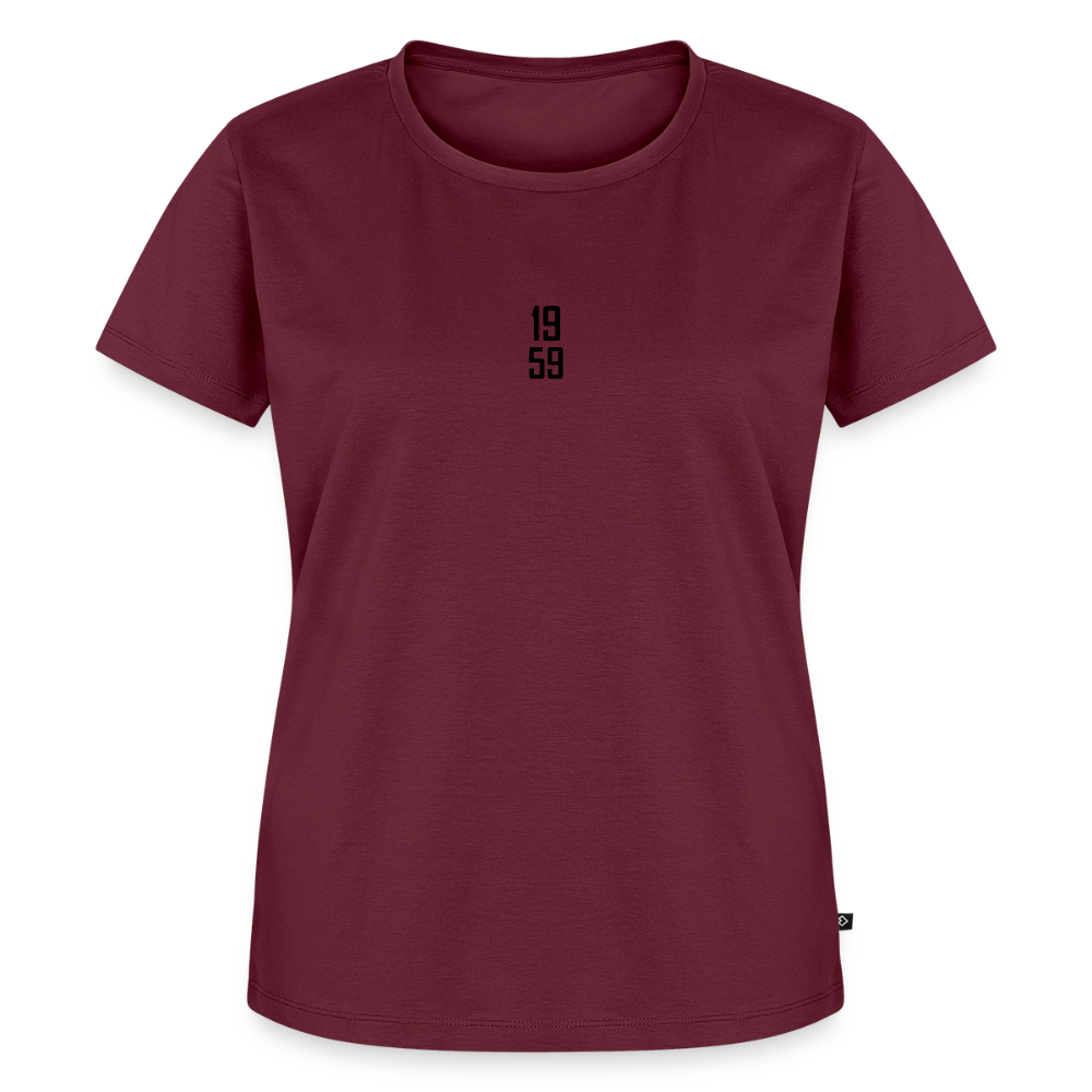Frauen Premium T-Shirt - Burgunderrot