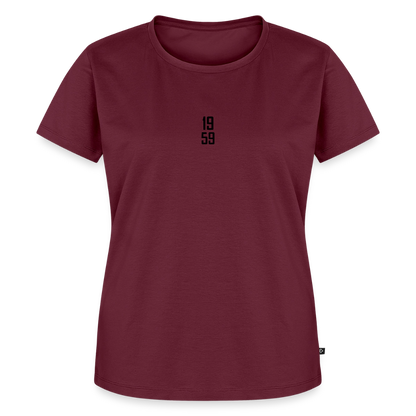 Frauen Premium T-Shirt - Burgunderrot