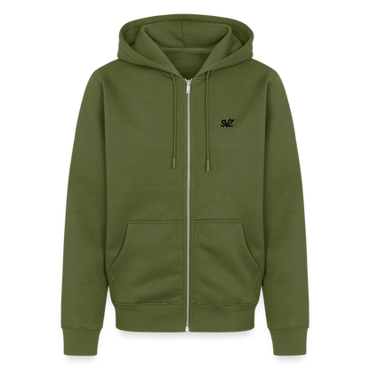 Männer Premium Kapuzenjacke - Khaki