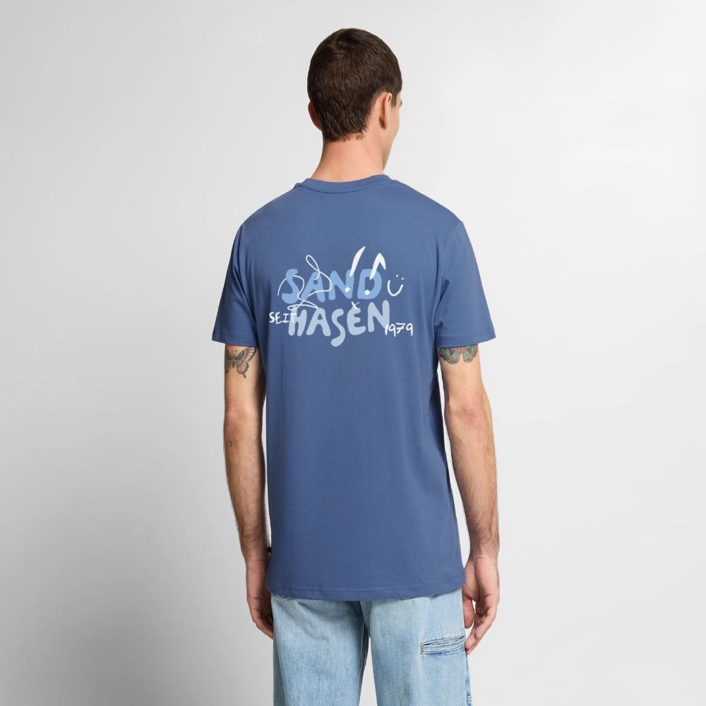 Männer Premium T-Shirt - Taubenblau