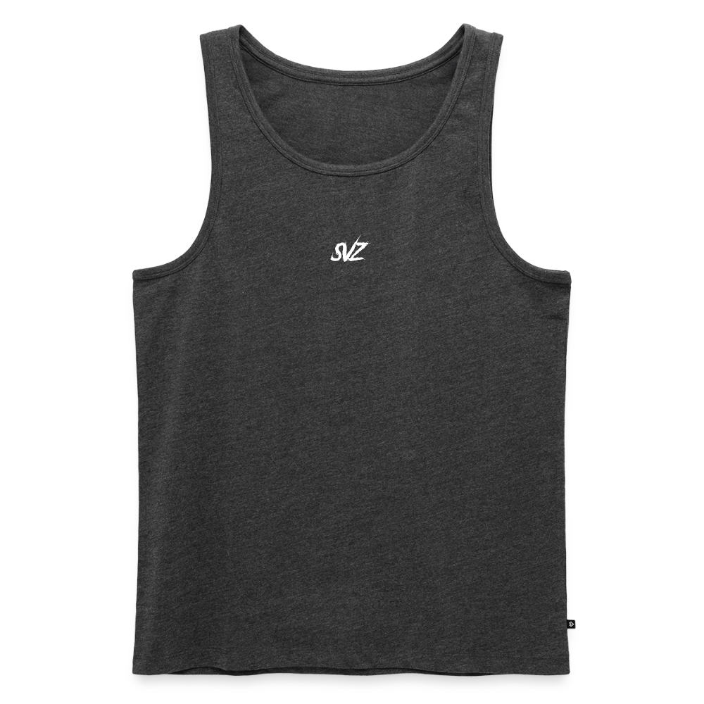 Männer Premium Tank Top - Anthrazit meliert