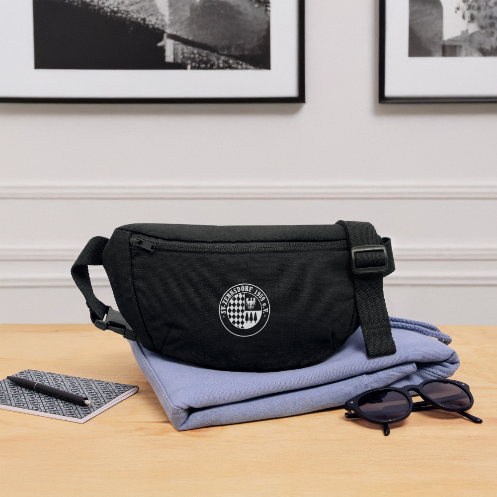 Recycelte Gürteltasche - Schwarz