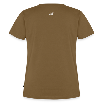 Frauen Premium T-Shirt - Nussbraun