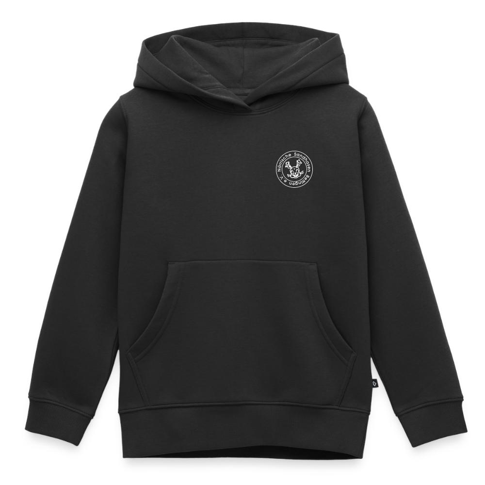 Kinder Premium Hoodie - Schwarz