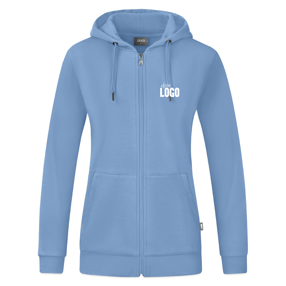 JAKO Frauen Kapuzenjacke Organic - Sky