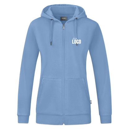 JAKO Frauen Kapuzenjacke Organic - Sky