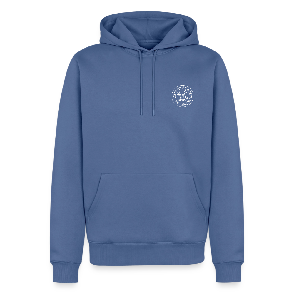 Männer Premium Hoodie - Taubenblau