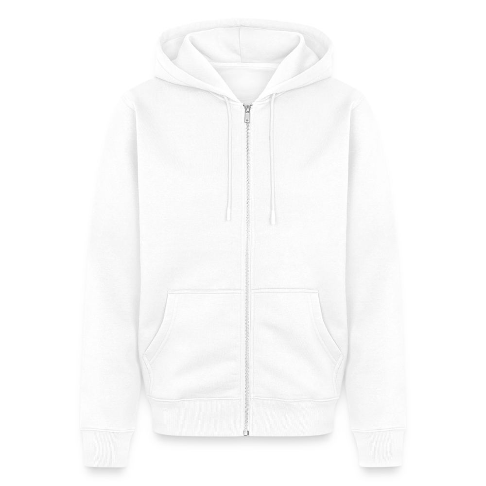 Männer Premium Kapuzenjacke - Weiß