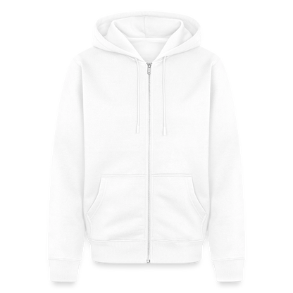 Männer Premium Kapuzenjacke - Weiß