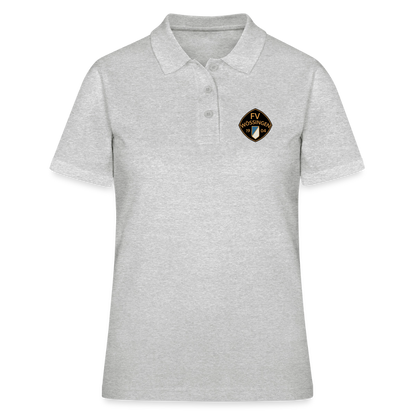 Frauen Polo Shirt - Grau meliert