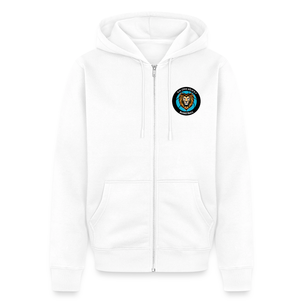 Männer Premium Kapuzenjacke - Weiß