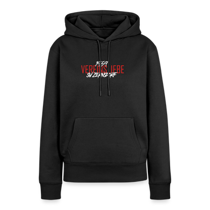 Frauen Premium Hoodie - Schwarz