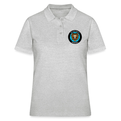 Frauen Polo Shirt - Grau meliert