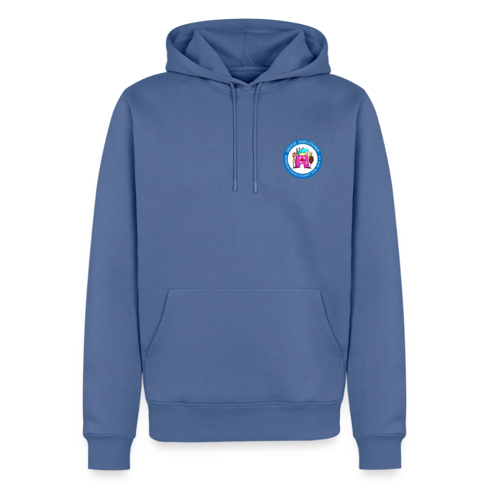 Männer Premium Hoodie - Taubenblau