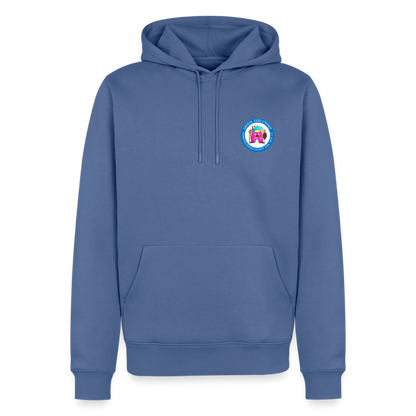 Männer Premium Hoodie - Taubenblau