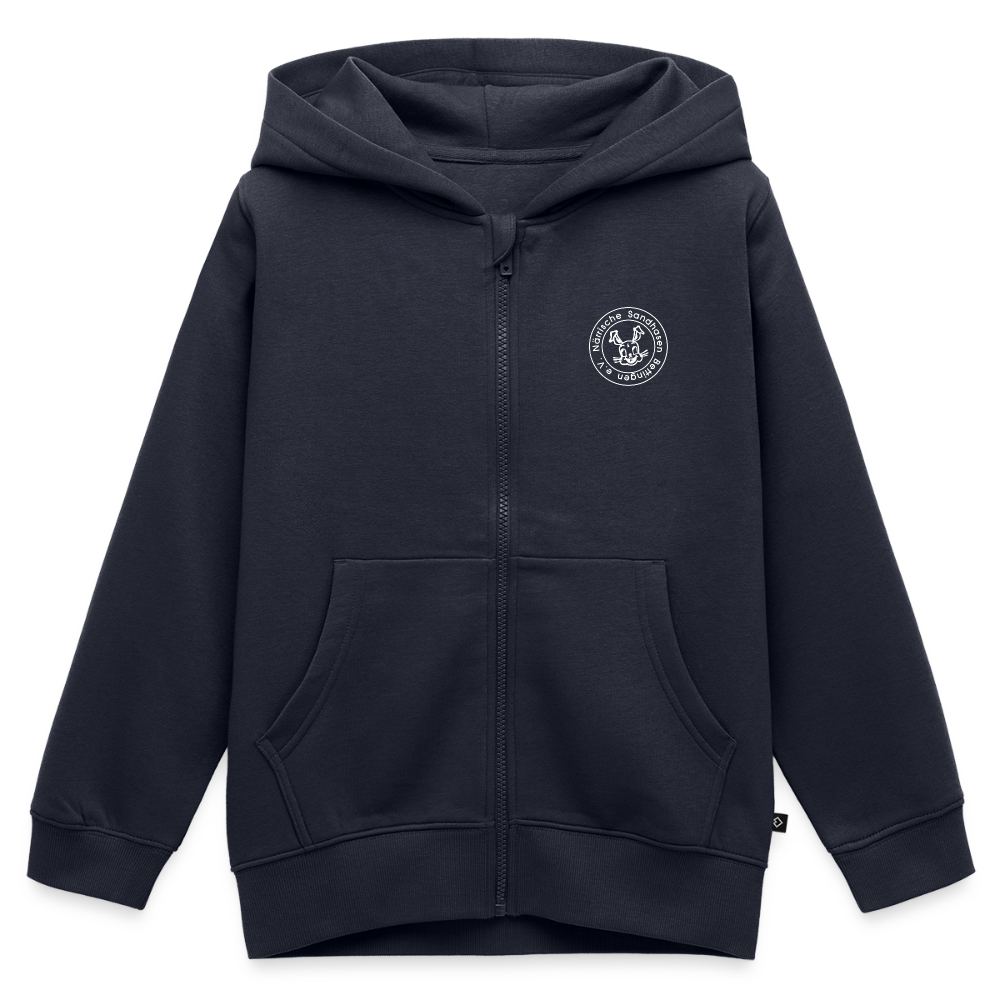 Kinder Premium Kapuzenjacke - Navy