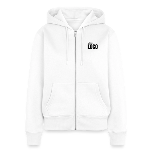 Frauen Premium Kapuzenjacke - Weiß