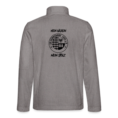 Unisex Softshelljacke - Grau meliert