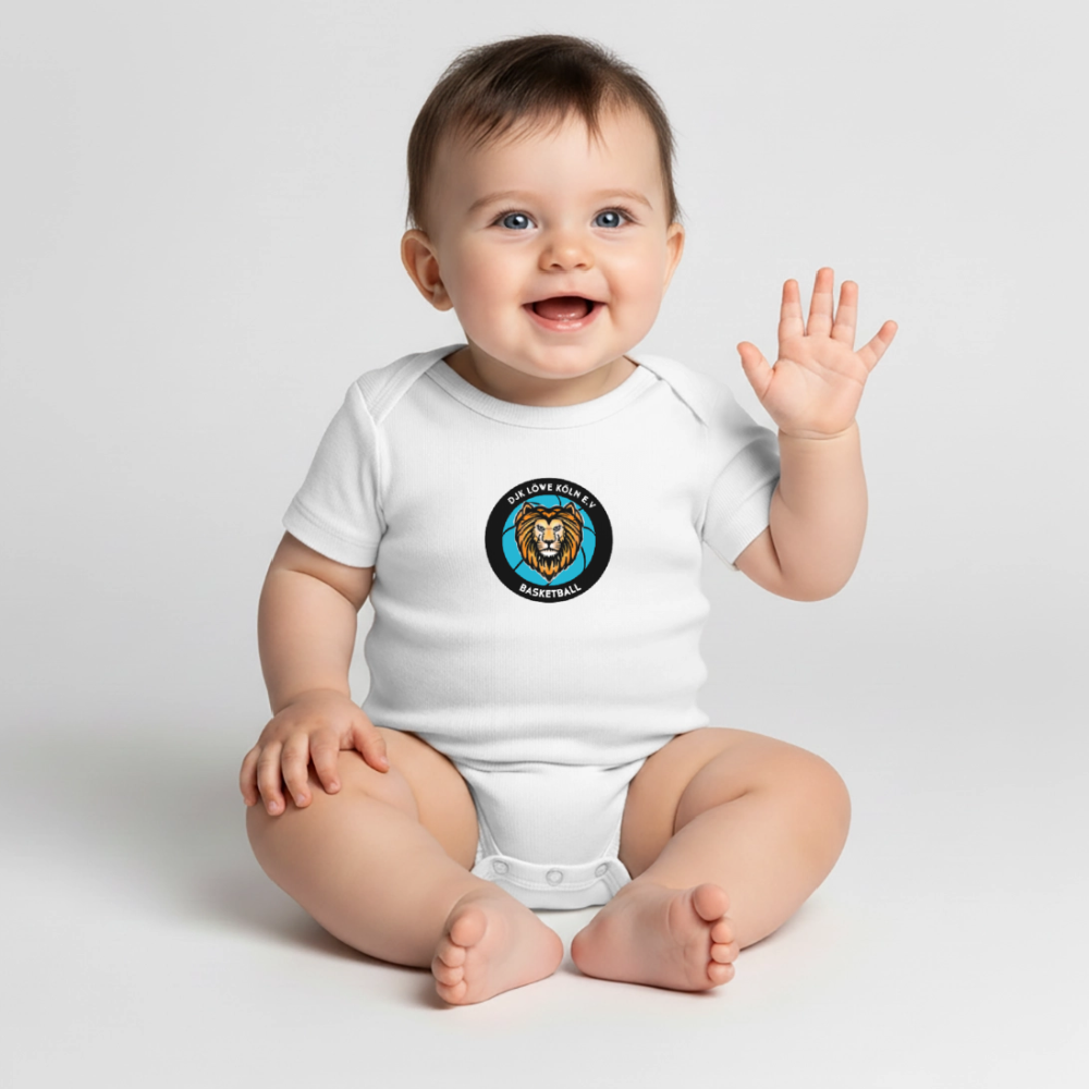 Baby Bio-Kurzarm-Body - Weiß