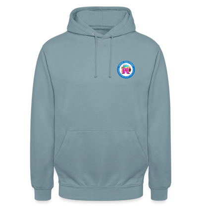 Unisex Hoodie - Nebelblau