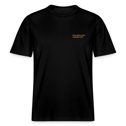 RELAXED FIT Unisex Organic T-Shirt - Schwarz