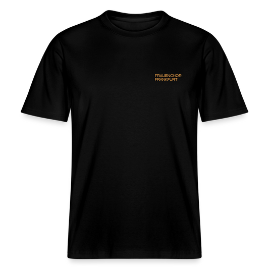 RELAXED FIT Unisex Organic T-Shirt - Schwarz
