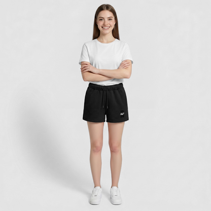 Frauen Premium Organic Sweatshorts - Schwarz