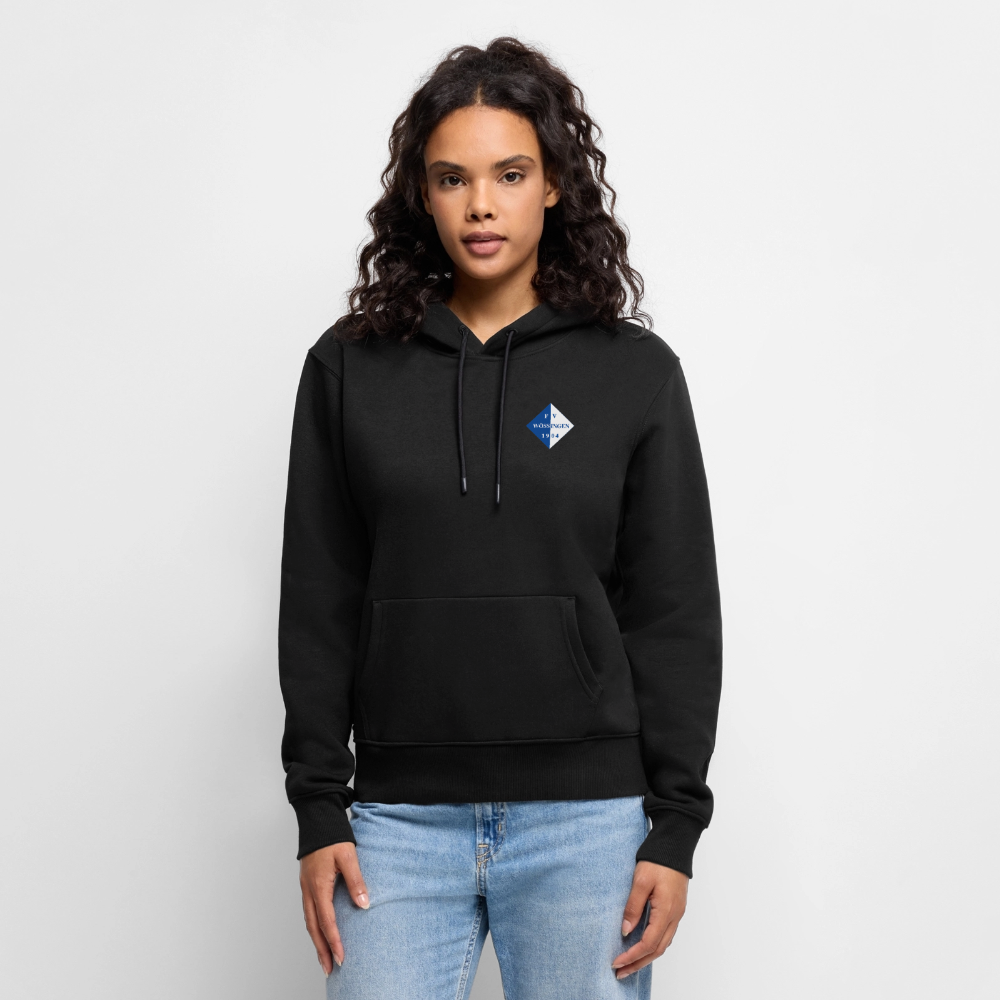 Frauen Premium Hoodie - Schwarz