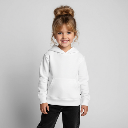 Kinder Premium Hoodie - Weiß