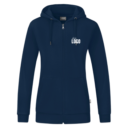 JAKO Frauen Kapuzenjacke Organic - Marine