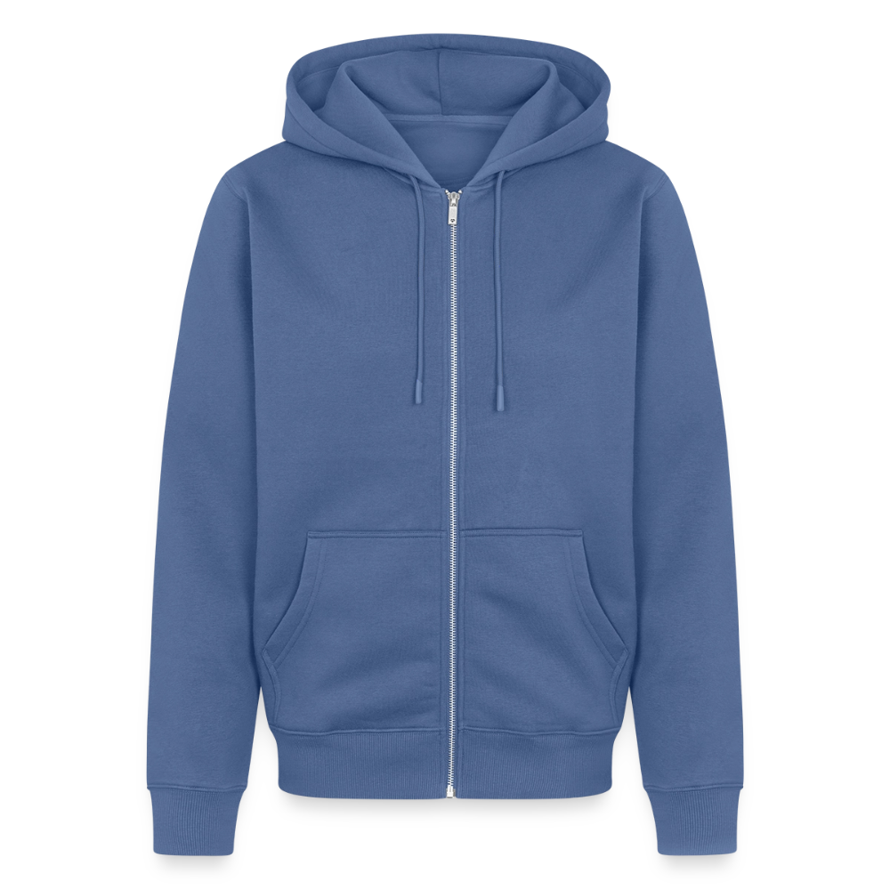 Männer Premium Kapuzenjacke - Taubenblau