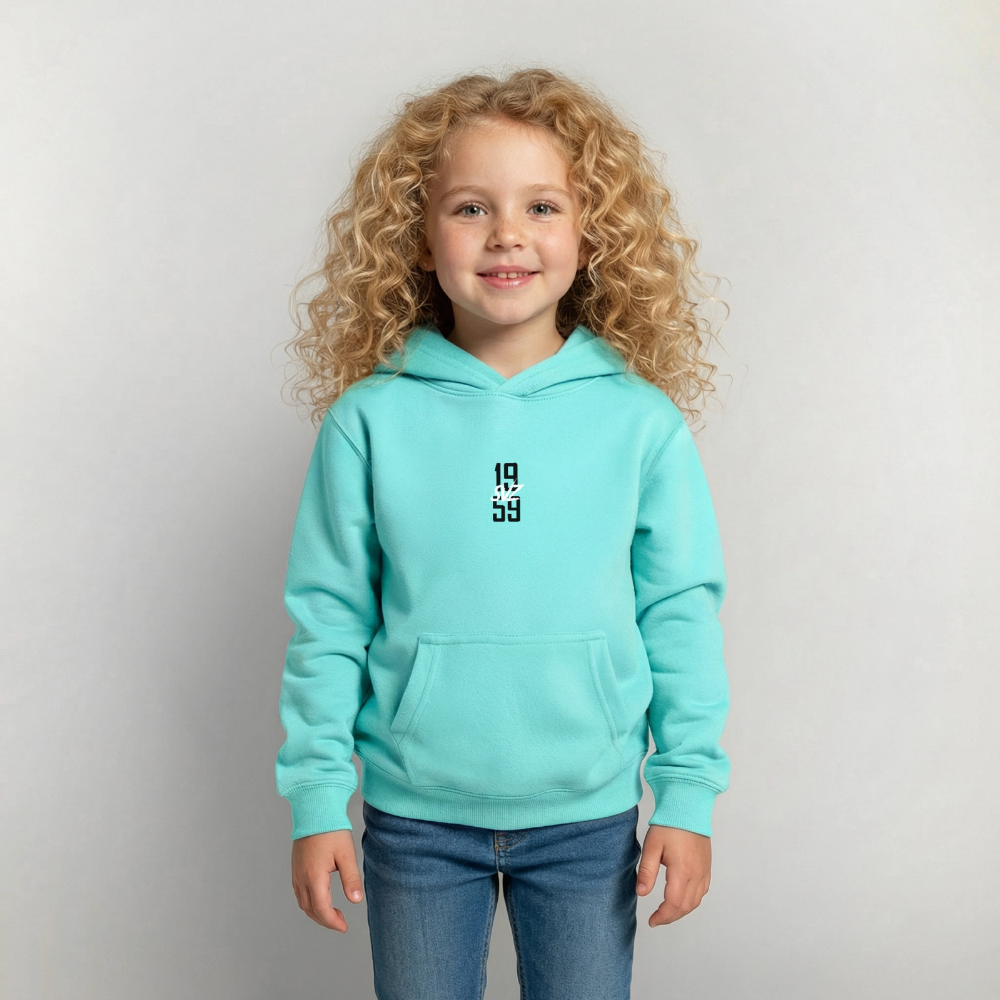 Kinder Hoodie - Pfefferminze