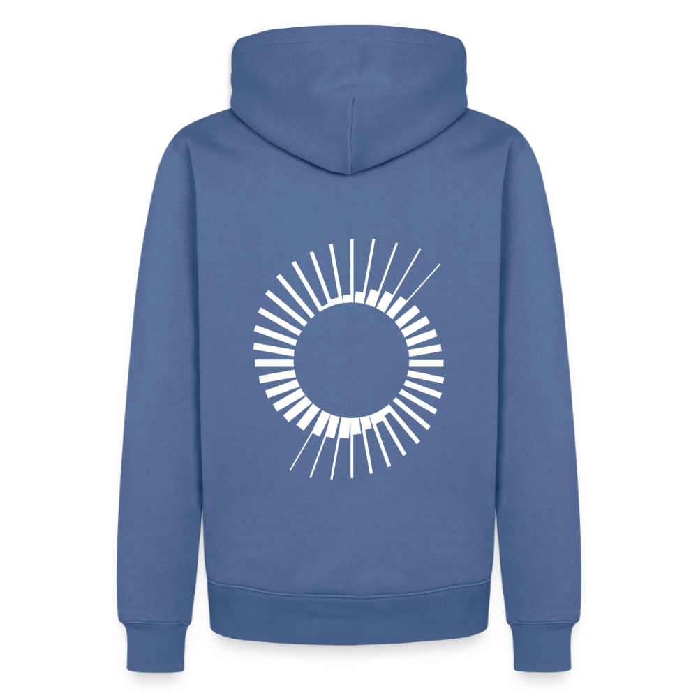 Männer Premium Hoodie - Taubenblau