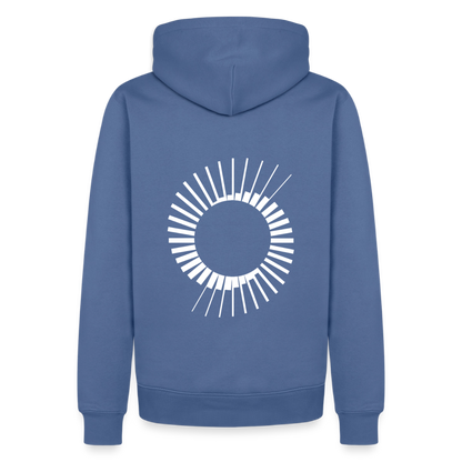 Männer Premium Hoodie - Taubenblau