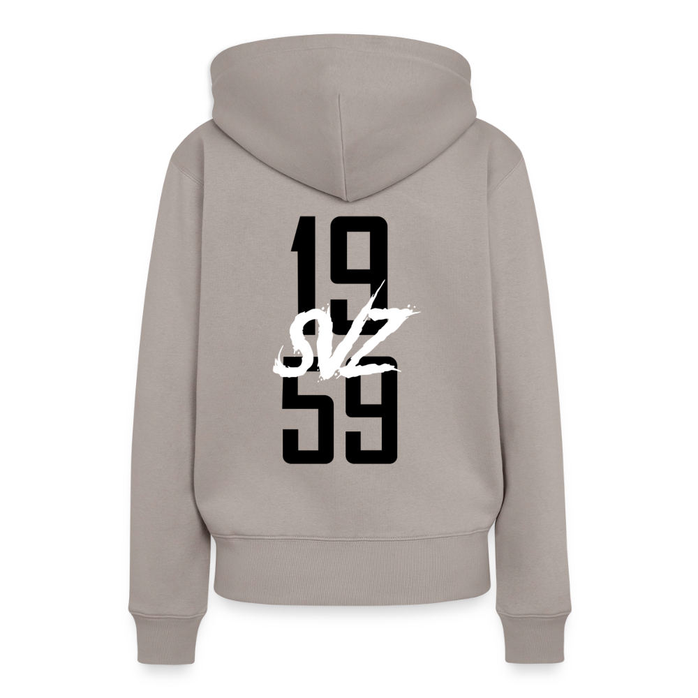 Frauen Premium Hoodie - Taupe