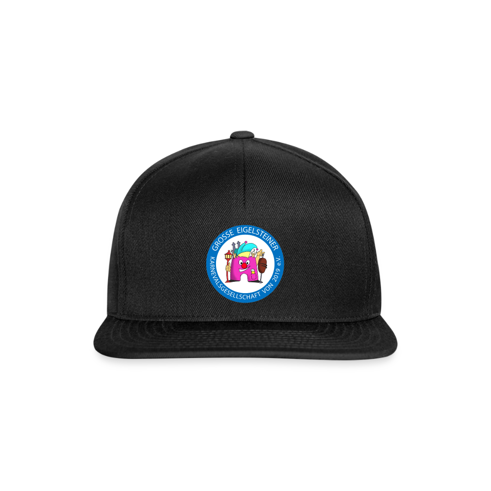 Snapback Cap - Schwarz/Schwarz