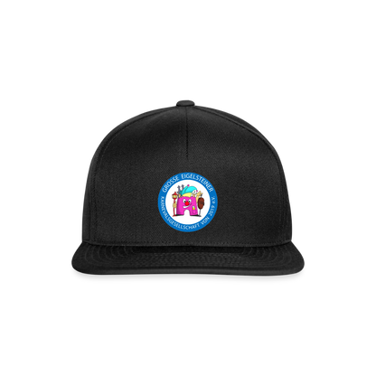 Snapback Cap - Schwarz/Schwarz