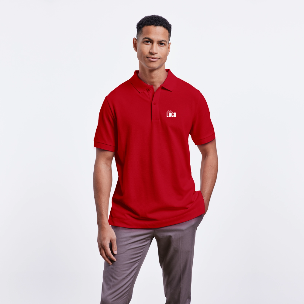 Unisex Bio-Poloshirt PREPSTER - Rot
