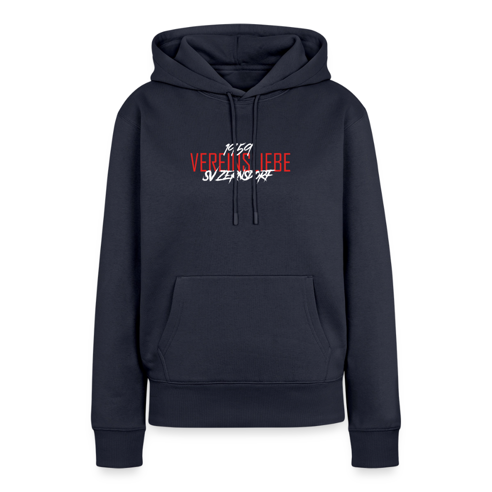 Frauen Premium Hoodie - Navy