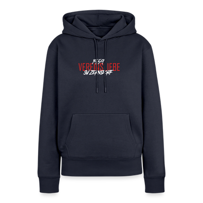 Frauen Premium Hoodie - Navy