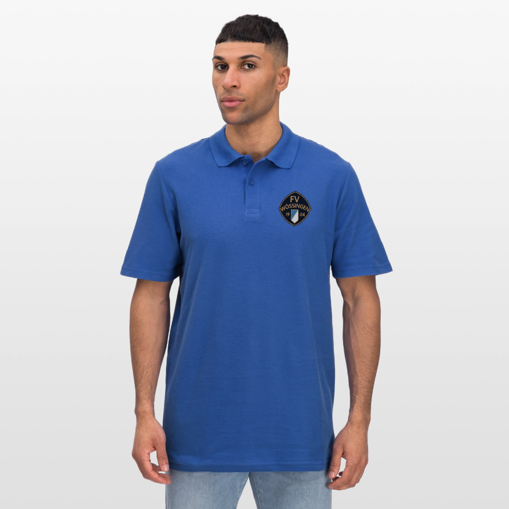 Männer Poloshirt - Royalblau